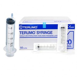 SERINGUES 3 PIECES 20 ML